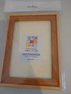 TWO-TONE フォトフレーム Lサイズ