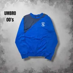 UMBRO y2k サッカーゲームシャツ BUFC 古着スウェット チームロゴ