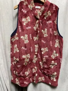 POLO home カイタック ベスト クマ柄