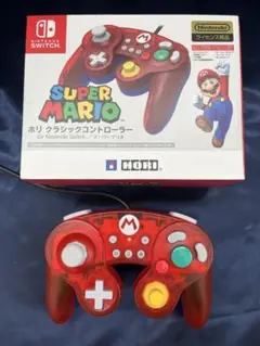 Switch ホリ クラシックコントローラー　スーパーマリオ　ライセンス商品