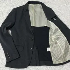 【高機能】タケオキクチ テーラードジャケット L ヘリンボーン ストレッチ