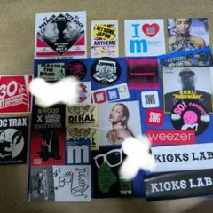 音楽・ファッションテーマ ステッカーセット