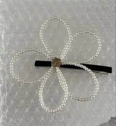 【SWEET STEADY風】スイステ髪飾り 花形パール風ヘアピン 白石まゆみ