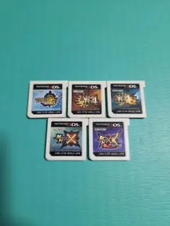 ニンテンドー3DS モンスターハンターシリーズ 5本セット