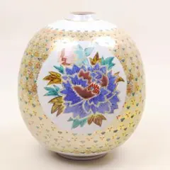 NA3414 特大サイズ 九谷焼 北出星光 金襴手 花文飾壺 細密 北出塔次郎 2025年最新】北出星光の人気アイテム - メルカリ