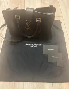 SAINT LAURENT サンローラン 2WAY ショルダーバッグ カバス