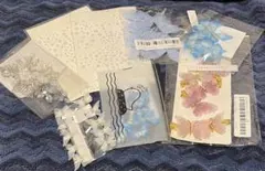 ウエディング　ヘアアクセサリー　蝶々　バタフライ　ヘアクリップ　パール