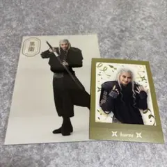 忍ミュ　15弾学園祭　クモタケ　黒衛　パシャこれ　ブロマイド