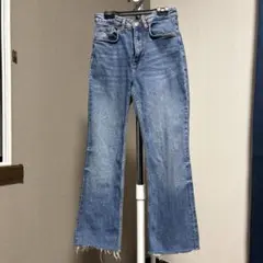 ZARA フリンジ　デニム　EUR36