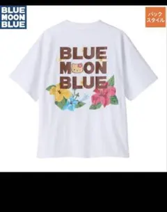 サンリオ ハローキティ 日焼けキティ ブルームーンブルー Tシャツ ホワイト M