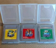ゲームボーイ ポケットモンスター ピカチュウ 赤 緑 ソフト3本セット