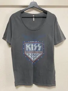 Ungrid KISS 半袖Tシャツ チャコールグレーのサムネイル