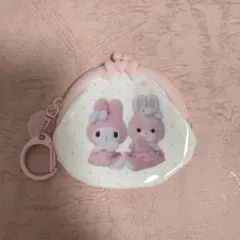 サンリオ×吉徳 がまぐちキーホルダー マイメロディ レトロぬいぐるみコレクション