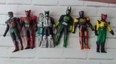 仮面ライダーオーズ ミニソフビフィギュア 6点セットのサムネイル
