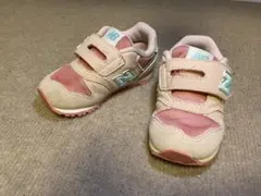 New Balance IZ373JD2 キッズスニーカー ピンク 13cm