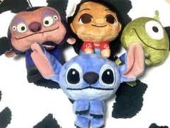リロ＆スティッチ　実写映画　&you　マスコットぬいぐるみ4種
