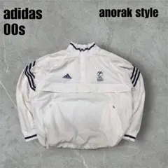 00sアディダスアノラック型ナイロンジャケットドローコードUEFA EURO