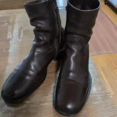 BUTTERO ブッテロ B1120 サイドジップブーツ ダークブラウン 40