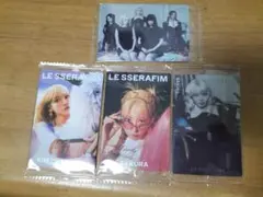 LE SSERAFIM トレーディングカード 4枚セット
