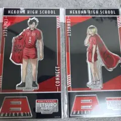 ハイキュー!! 黒尾鉄朗 孤爪研磨 アクリルスタンド 挑戦者たち 2点セット