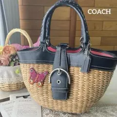 COACH Soho basket tote bag コーチ ソーホー ブラックのサムネイル