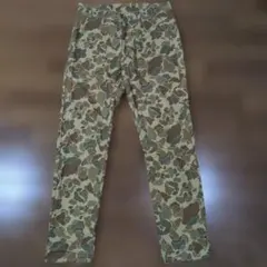 ダックハントカモ　ベイカーパンツ　Ｍ表記