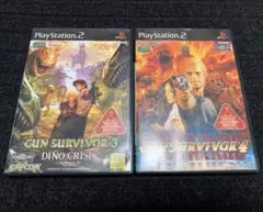 【プレイステーション2 ガンサバイバー3・4 セット】