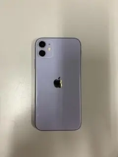 iPhone11 64GB パープル SIMフリー　ケース有り