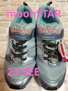 新品未使用品　moon STAR スニーカー　23.5cm EEのサムネイル