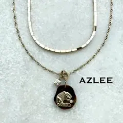 ★希少★【新品】AZLEE 18K TIGER EYES LION CHARMのサムネイル