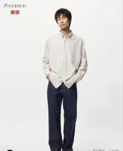 UNIQLO ストレートデニム ブルー