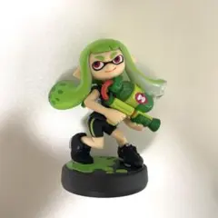 スプラトゥーン　amiibo ライムグリーン　ガール