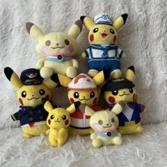 ピカチュウ ぬいぐるみセット 8体　限定品あり