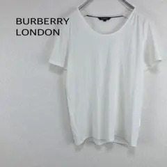 ◇ バーバリーロンドン【M】トップス　半袖　Tシャツ　無地　シンプル　ストレッチのサムネイル