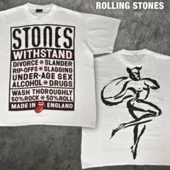 ROLLING STONES 90s ビンテージ スパイクタン Tシャツ TEE