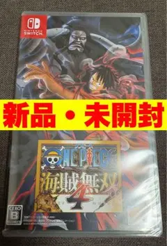 【新品未開封】ワンピース 海賊無双４　スイッチ　ＯＮＥＰＩＥＣＥ４　無双海賊Ⅳのサムネイル