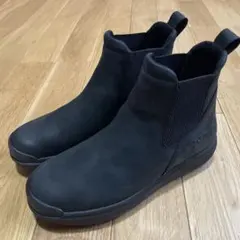 Columbia ブラック サイドゴアブーツ　24cm