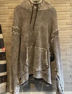 Givenchy グレー フーディ ダメージ加工 - メルカリ