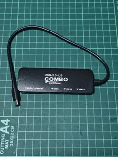 USB 3.0ハブ カードリーダー 4ポート
