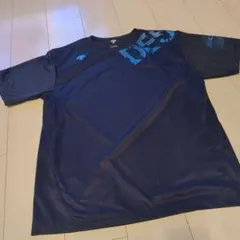 DESCENTEネイビー Tシャツ通気性抜群スポーツ最適