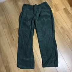 コーデュロイ ワイドパンツ