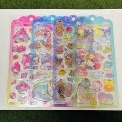 サンリオ　ドロップジェリーシール　マイメロ　シナモン　日焼け　集合　全4種