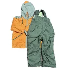 RESEEDA 子ども用 100cm スノーウェア スキーウェア セット