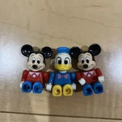ミッキーマウス ドナルドダック フィギュアセット（レトロ）3体セット