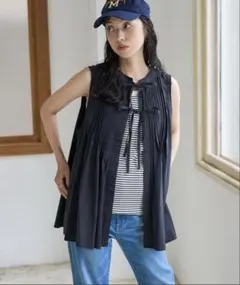 FREAK'S STORE ピンタックベストのサムネイル