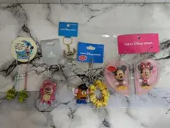 《未使用品》ディズニー♦キ―チェ―ン　ストラップ　5点セット