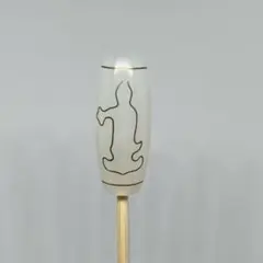 金線天珠 双観音天珠 ①