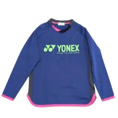 YONEX ヨネックス　長袖　ウォームアップウェア S　 ネイビー/ピンク