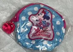 ディズニー パルパルーザ ミニー ファンダーランド カプセルトイ ポーチ 水色
