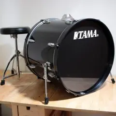 TAMA IMPERIALSTAR バスドラム（22✕17インチ）＋椅子 - メルカリ